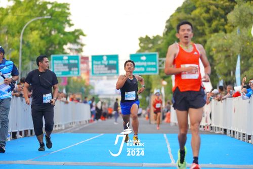 Race photo from Jabar Run 10K 2024