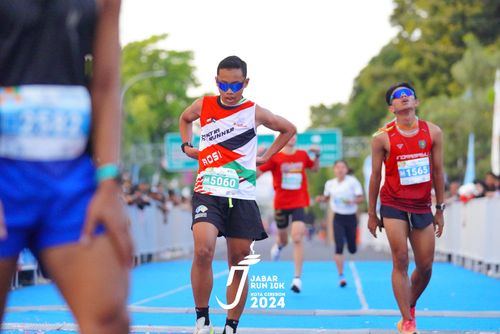 Race photo from Jabar Run 10K 2024