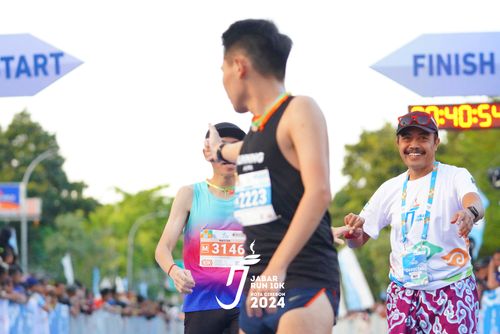 Race photo from Jabar Run 10K 2024