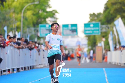 Race photo from Jabar Run 10K 2024