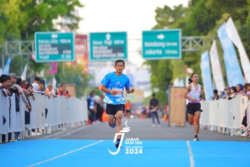 Race photo from Jabar Run 10K 2024