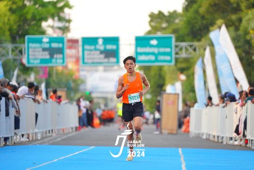 Race photo from Jabar Run 10K 2024
