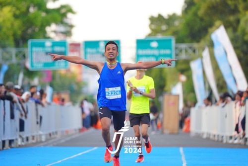 Race photo from Jabar Run 10K 2024
