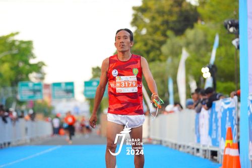 Race photo from Jabar Run 10K 2024