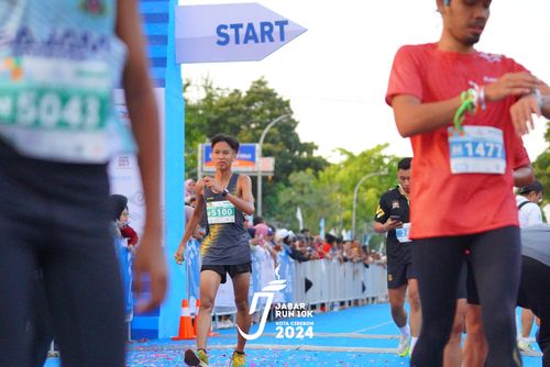 Race photo from Jabar Run 10K 2024