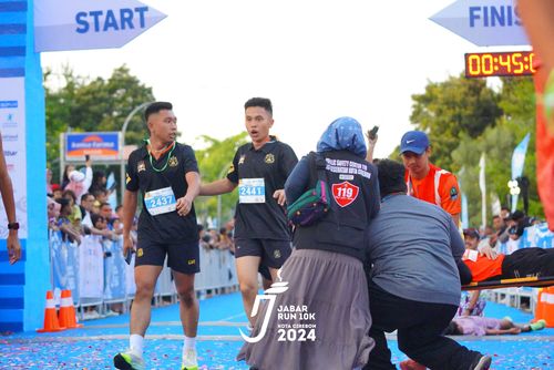 Race photo from Jabar Run 10K 2024