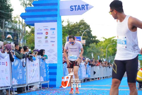 Race photo from Jabar Run 10K 2024