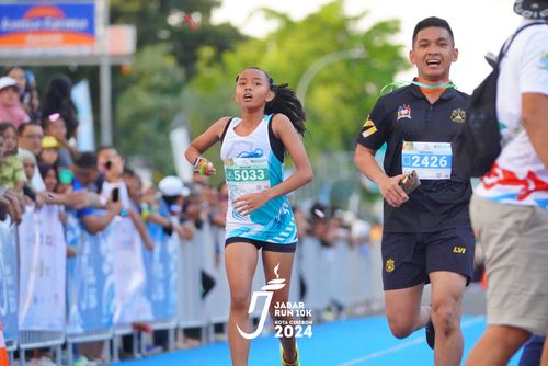 Race photo from Jabar Run 10K 2024