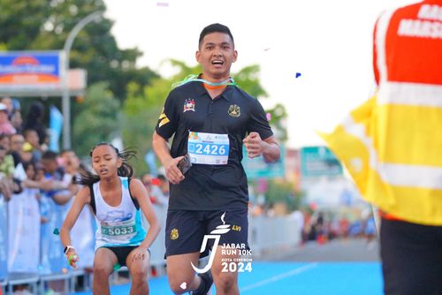 Race photo from Jabar Run 10K 2024
