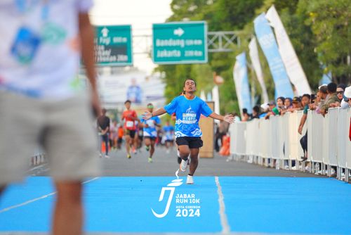 Race photo from Jabar Run 10K 2024