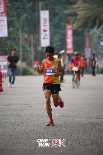 Race photo from ONE RUN 10K 2025