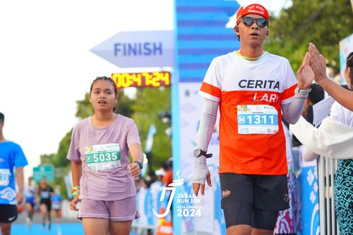 Race photo from Jabar Run 10K 2024