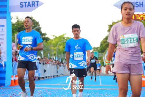 Race photo from Jabar Run 10K 2024
