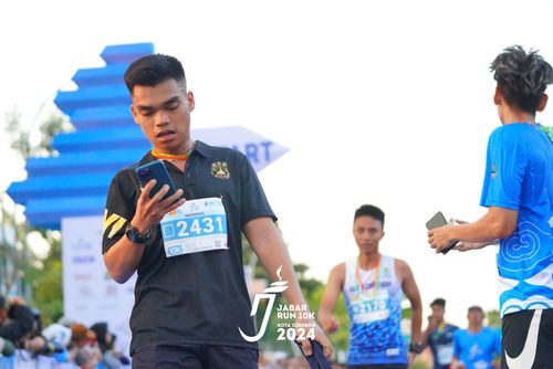 Race photo from Jabar Run 10K 2024