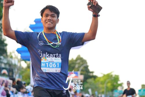 Race photo from Jabar Run 10K 2024