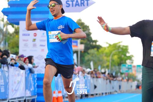 Race photo from Jabar Run 10K 2024
