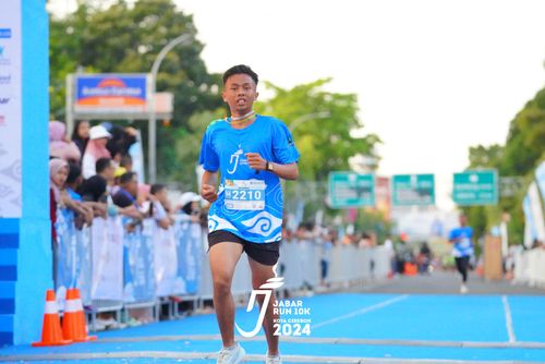 Race photo from Jabar Run 10K 2024