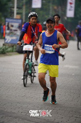 Race photo from ONE RUN 10K 2025