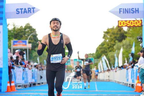 Race photo from Jabar Run 10K 2024