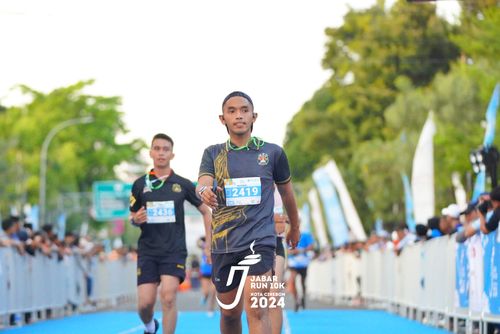 Race photo from Jabar Run 10K 2024