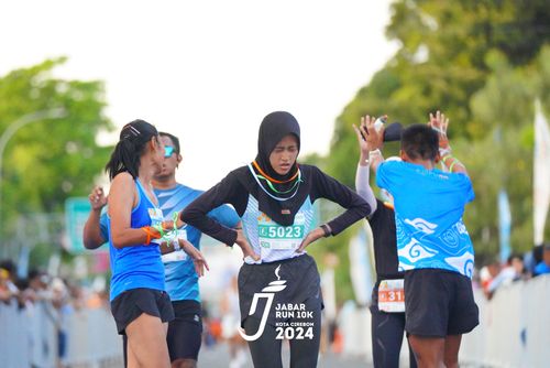 Race photo from Jabar Run 10K 2024