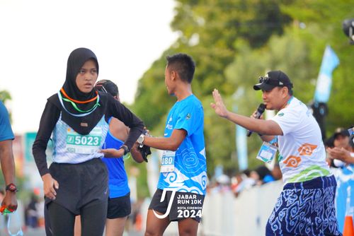 Race photo from Jabar Run 10K 2024