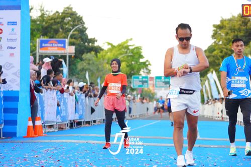 Race photo from Jabar Run 10K 2024
