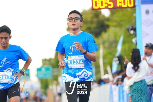 Race photo from Jabar Run 10K 2024