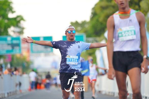 Race photo from Jabar Run 10K 2024