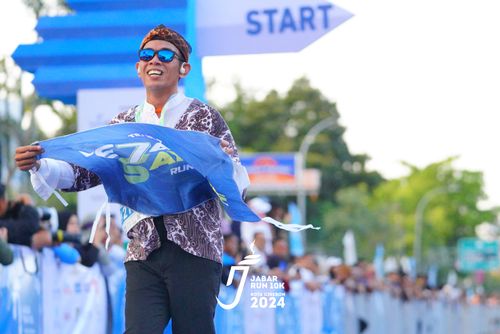Race photo from Jabar Run 10K 2024
