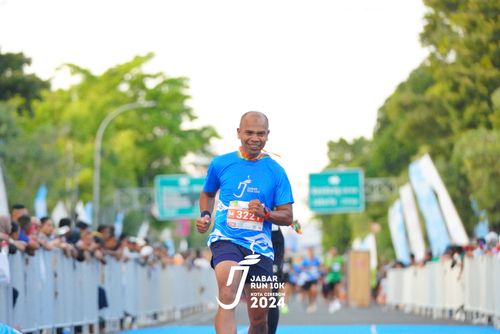Race photo from Jabar Run 10K 2024
