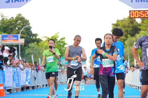 Race photo from Jabar Run 10K 2024