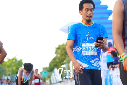 Race photo from Jabar Run 10K 2024