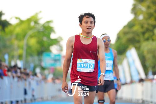 Race photo from Jabar Run 10K 2024