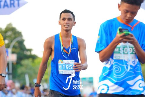 Race photo from Jabar Run 10K 2024