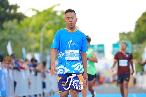 Race photo from Jabar Run 10K 2024