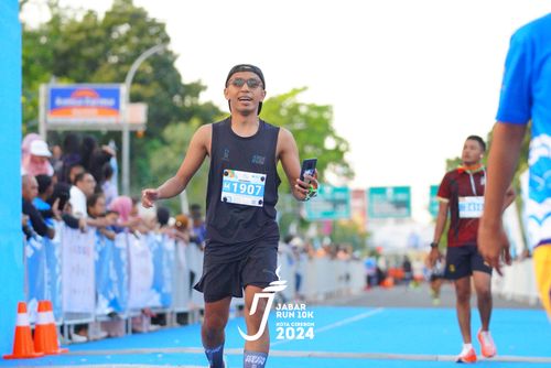 Race photo from Jabar Run 10K 2024