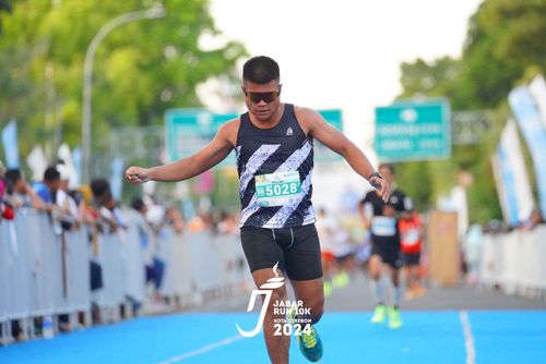 Race photo from Jabar Run 10K 2024