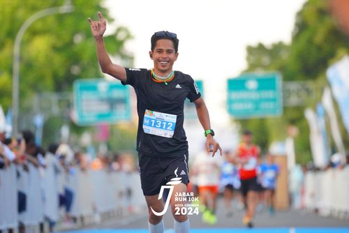 Race photo from Jabar Run 10K 2024