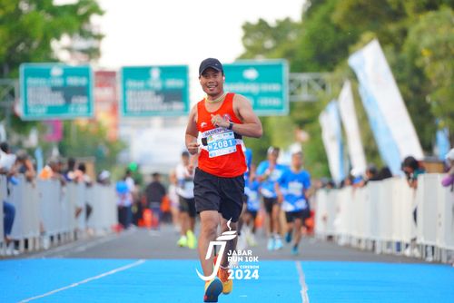 Race photo from Jabar Run 10K 2024