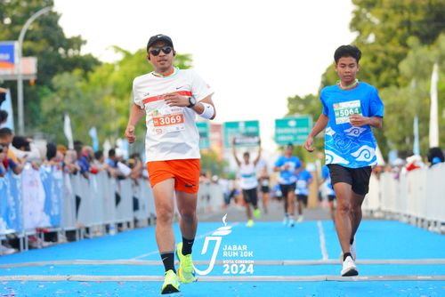 Race photo from Jabar Run 10K 2024