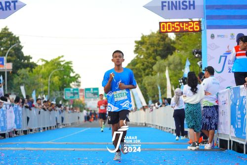 Race photo from Jabar Run 10K 2024