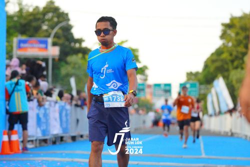 Race photo from Jabar Run 10K 2024