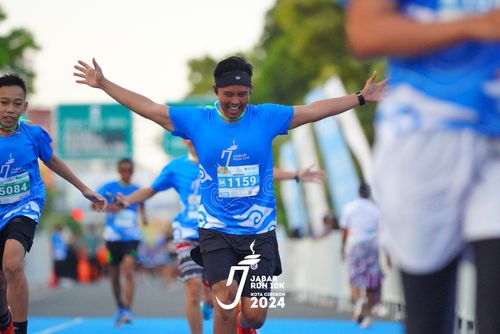 Race photo from Jabar Run 10K 2024