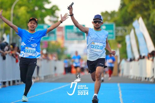 Race photo from Jabar Run 10K 2024