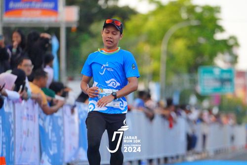 Race photo from Jabar Run 10K 2024