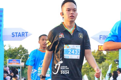 Race photo from Jabar Run 10K 2024