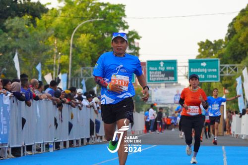 Race photo from Jabar Run 10K 2024
