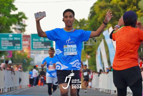 Race photo from Jabar Run 10K 2024