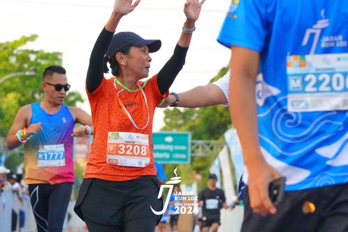 Race photo from Jabar Run 10K 2024